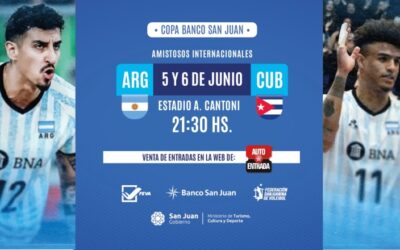 Comenzó la venta de entradas para el partido Argentina vs. Cuba en San Juan