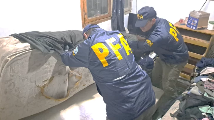 Desbarataron un kiosco de drogas en Rawson: hay un detenido