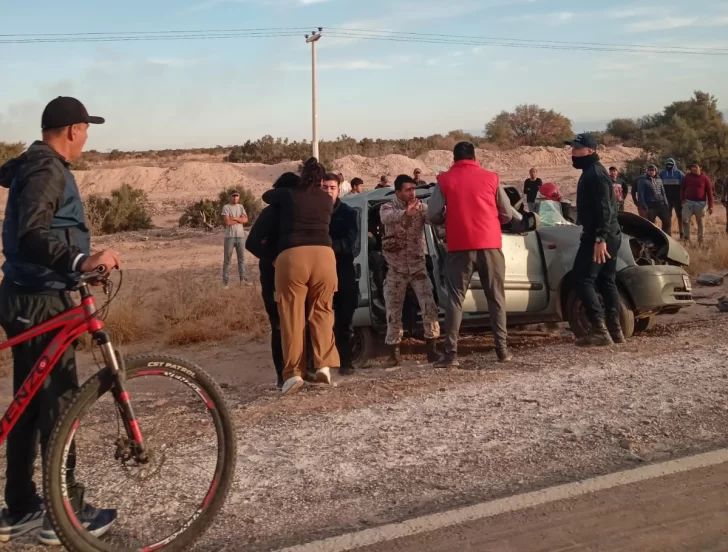 Trágico vuelco en la Ruta 153, camino a Los Berros: un fallecido
