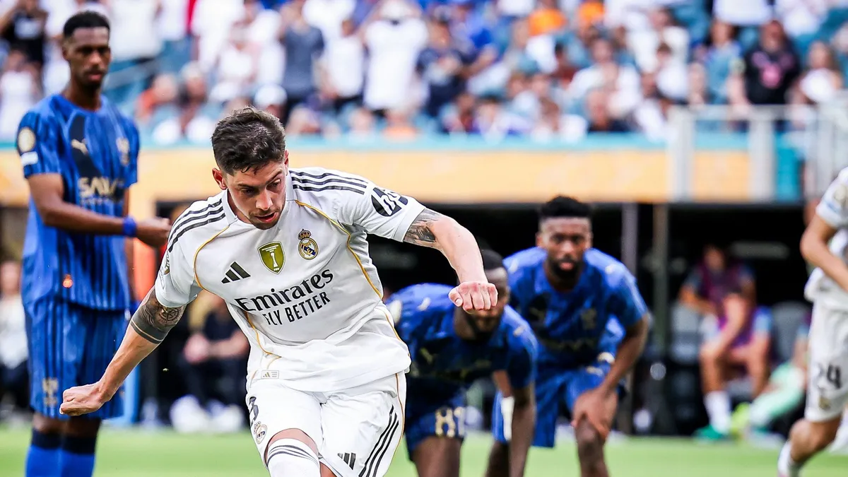 R (1) Real Madrid tuvo un debut decepcionante en el Mundial de Clubes: empató 1-1 con Al Hilal