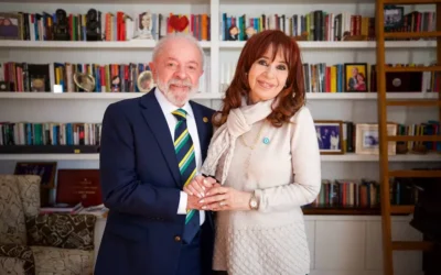 Lula da Silva visitó a Cristina Kirchner en su domicilio durante casi una hora
