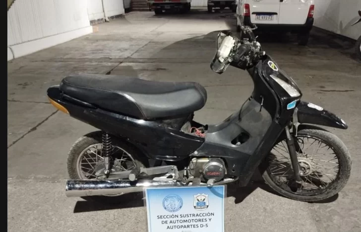La Policía recuperó seis motos robadas en distintos operativos realizados en el Gran San Juan