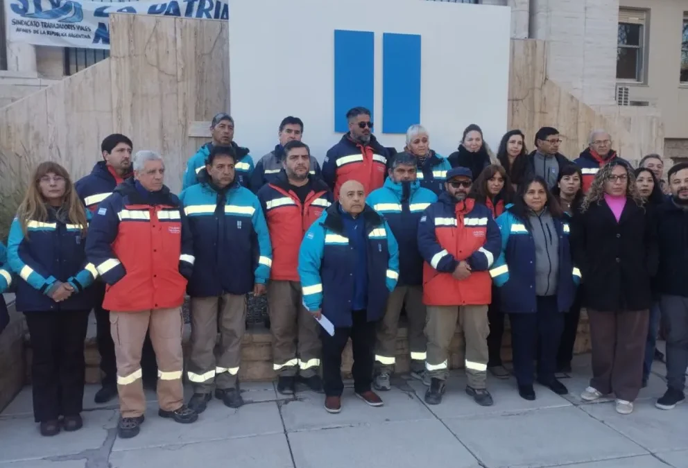 Preocupados por el cierre de Vialidad Nacional, los trabajadores se manifestaron en San Juan