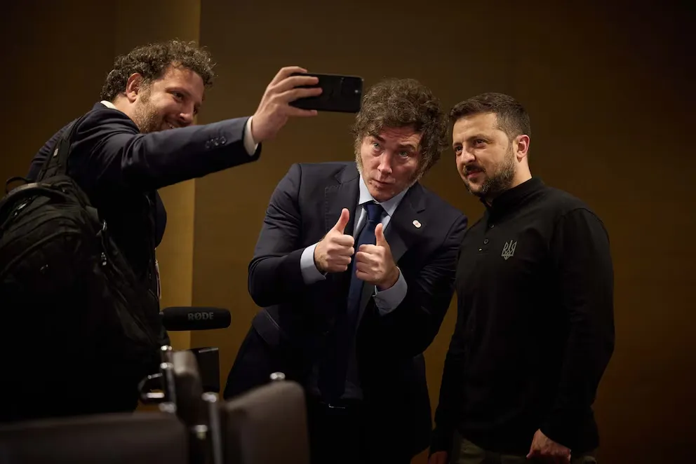 Zelensky habló con Milei y destacó su colaboración para lograr la paz con Putin