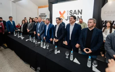 Orrego presentó “Por San Juan”, el frente electoral con el que el oficialismo competirá en las legislativas