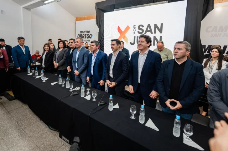R (1) Orrego presentó “Por San Juan”, el frente electoral con el que el oficialismo competirá en las legislativas