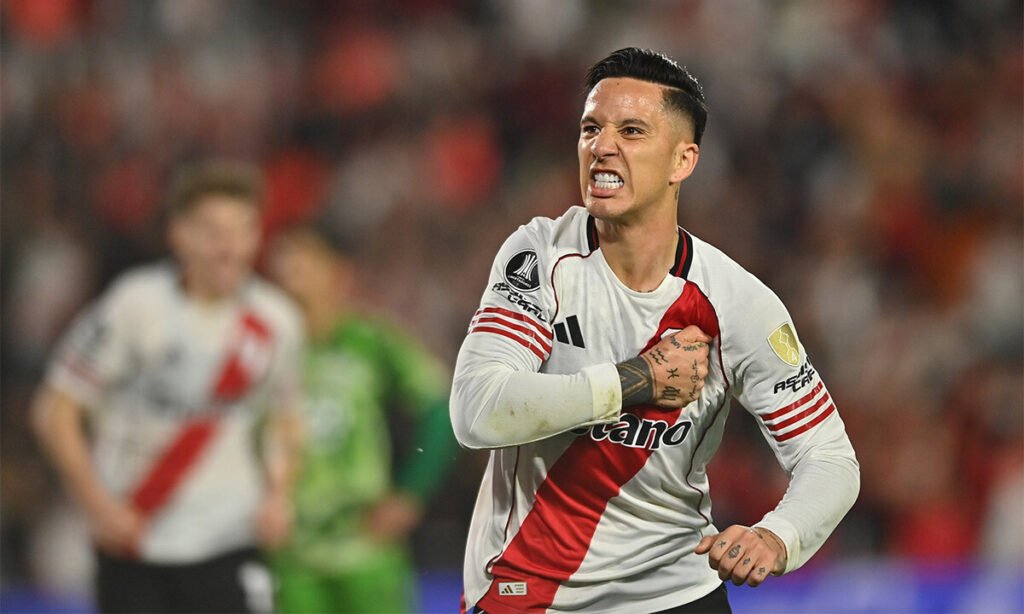 En los penales y tras un mal partido, River venció a Libertad y avanzó a los cuartos de la libertadores