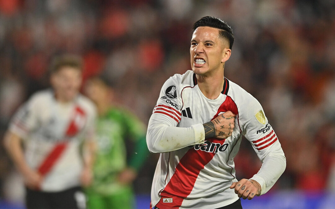 En los penales y tras un mal partido, River venció a Libertad y avanzó a los cuartos de la libertadores